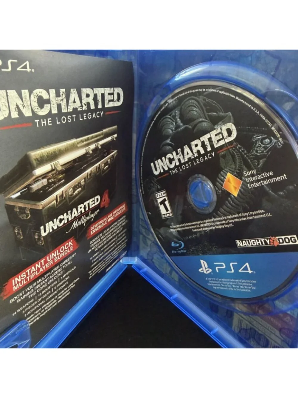 Uncharted: The Lost Legacy (Sony PlayStation 4, 2017) PS4 - Picture 3 of 4